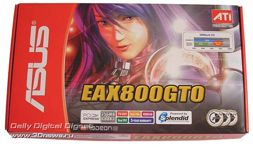 ASUS X800GTO 256 MB