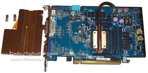 GigaByte GeForce 6600GT SILENT-PIPE 128 MB