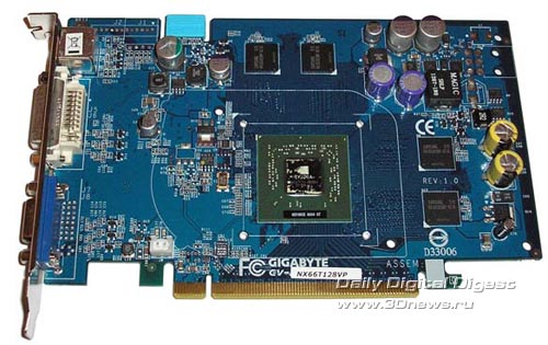 GigaByte GeForce 6600GT SILENT-PIPE 128 MB