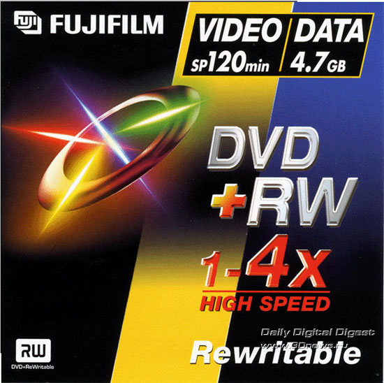 Fujifilm DVD+RW 4x