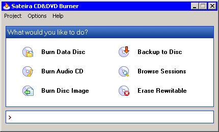 Sateira CD/DVD Burner