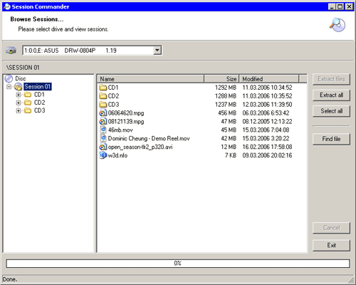 Sateira CD/DVD Burner
