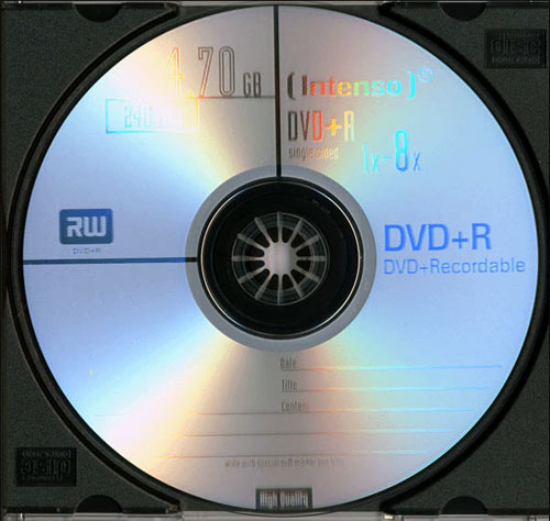 Intenso DVD+R 8x box