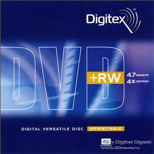  Digitex DVD+RW 4x 