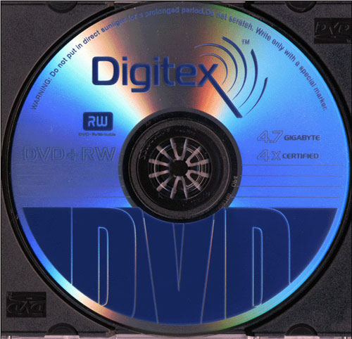  Digitex DVD+RW 4x 