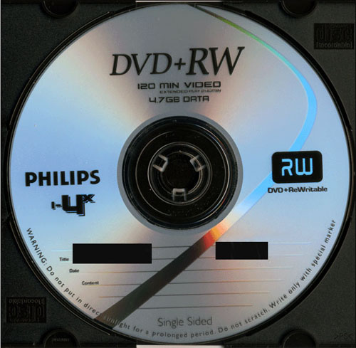 Philips DVD+RW 4x
