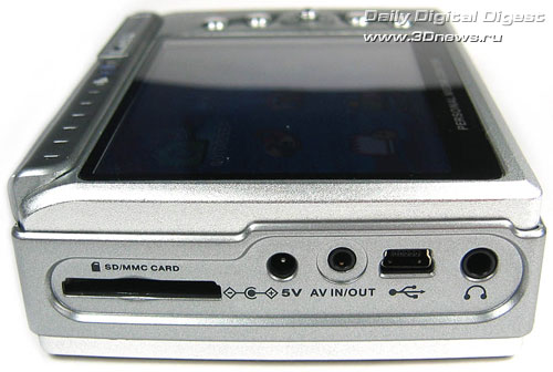 разъёмы и интерфейсы Mustek PVR-H140