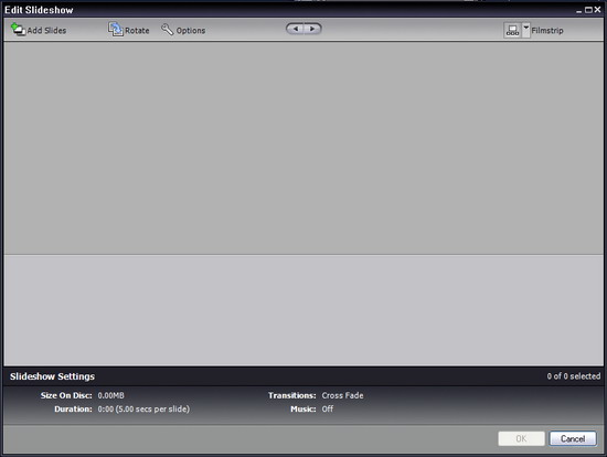Sonic DVD it Pro 6 - Добавить слайд-шоу