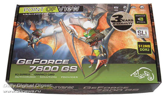 Point of View GF7600GS 512 Мб