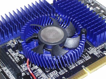Low Profile Blue Orb на видеокарте