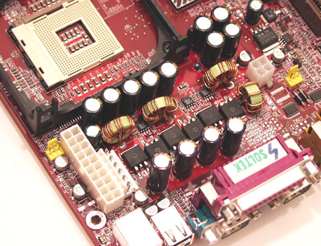 Soltek SL-85DRV Power