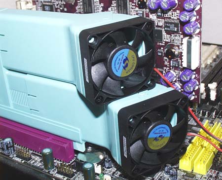 PC Vent II на материнской плате