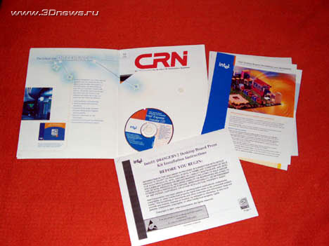 Intel D845GEBV2 Package
