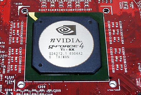  Видеочип GeForce4 Ti4800SE 