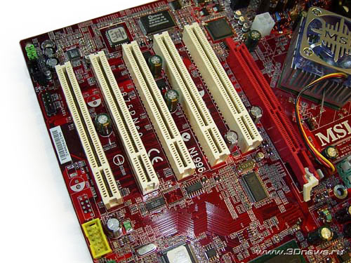MSI 875P NEO Slots