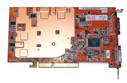 ASUS RADEON 9800 XT back