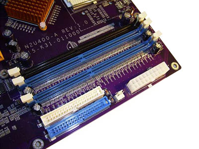 Elitegroup N2U400-A DIMMs
