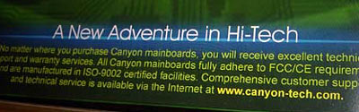 A New Adventure In High-Tech