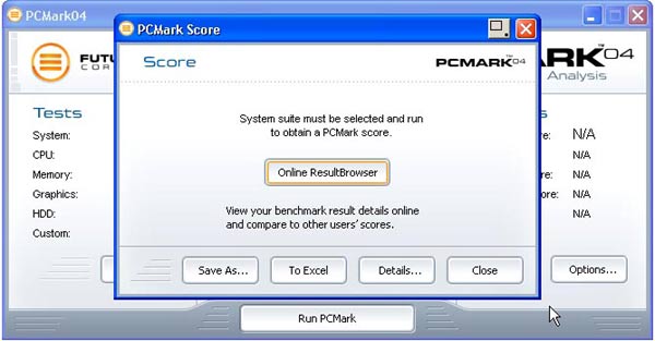  PCMark04 