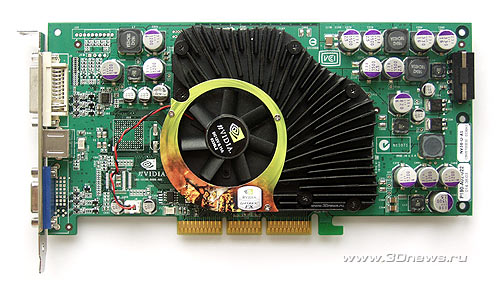 NVIDIA FX5700 Ultra Front