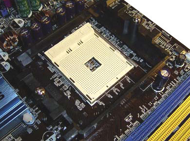 Asus K8V Deluxe Socket