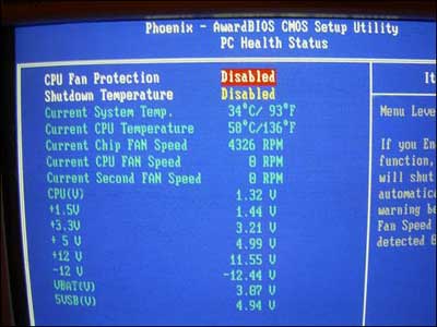 System monitoring