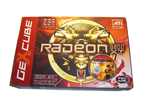 GeXcube Radeon 9800XT BOX