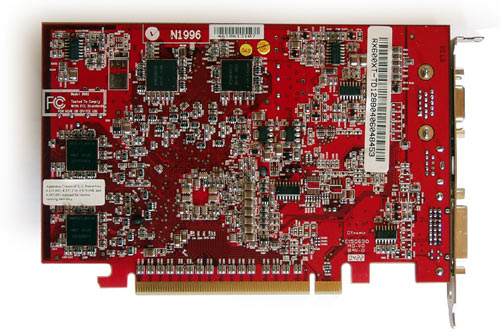MSI RX600XT Back