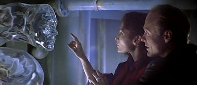 Морфинг струи воды - очередная победа ILM на поприще компьютерных спецэффектов в фильмах 