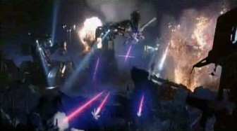 Кадры из сцен фильма, над которыми работала студия Fantasy II Film Effects