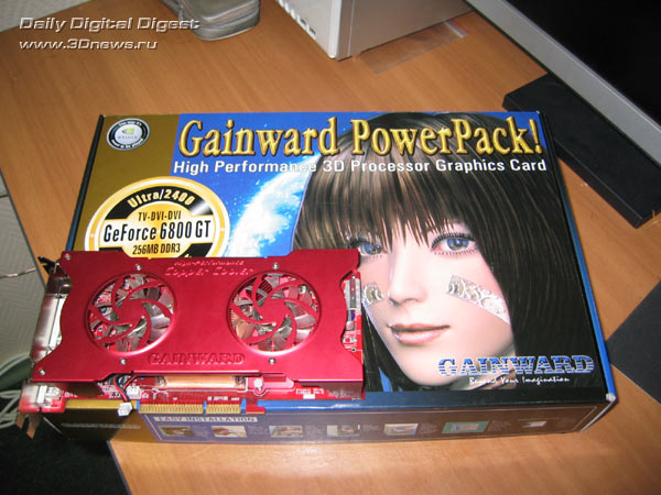  Gainward GeForce 6800GT 2400/Ultra Golden Sample 
