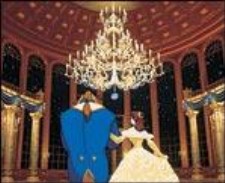 Бальный зал - яркий образец прихода трёхмерной графики в мультфильмы