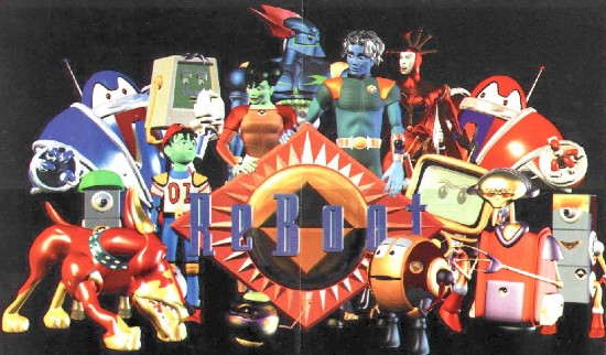 Персонажи мультсериала в одном кадре