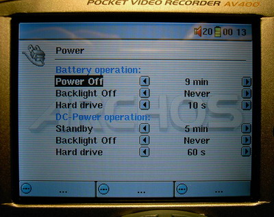  Pocket Video Recorder Archos AV400 
