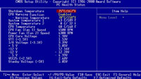  BIOS Setup BX-133 RAID. Настройки процессора. 