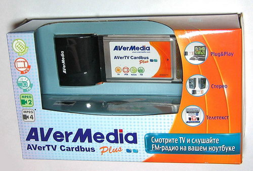 PCMCIA TV ����� AverTV CardBus Plus