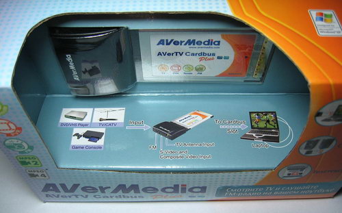 PCMCIA TV ����� AverTV CardBus Plus