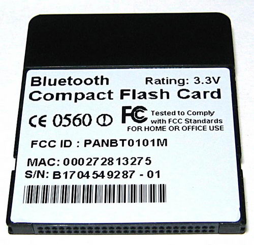 NeoDrive Bluetooth PCMCIA/CF Combo card