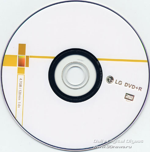 LG DVD+R 8x