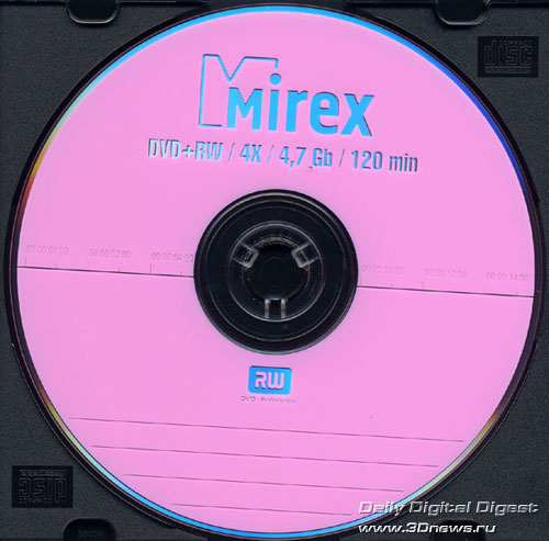Mirex DVD+RW 4x