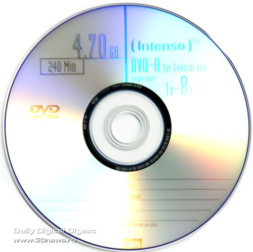 Intenso DVD-R 8x