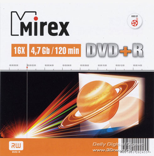 Mirex DVD+R 16x