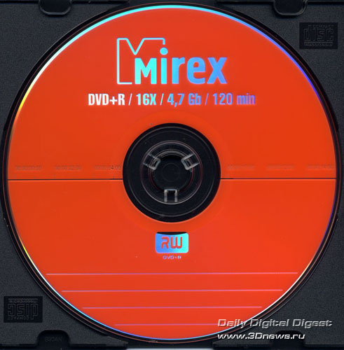 Mirex DVD+R 16x