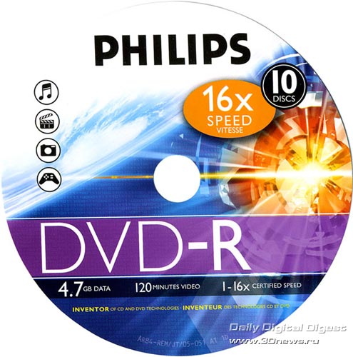 Philips DVD-R 16x