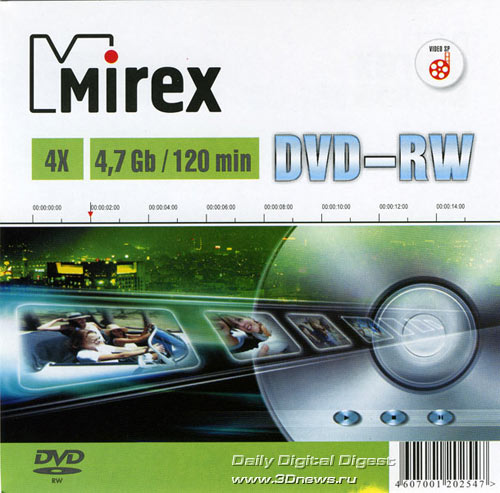  Mirex DVD-RW 4x 
