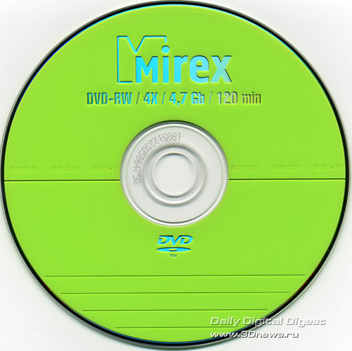 Mirex DVD-RW 4x