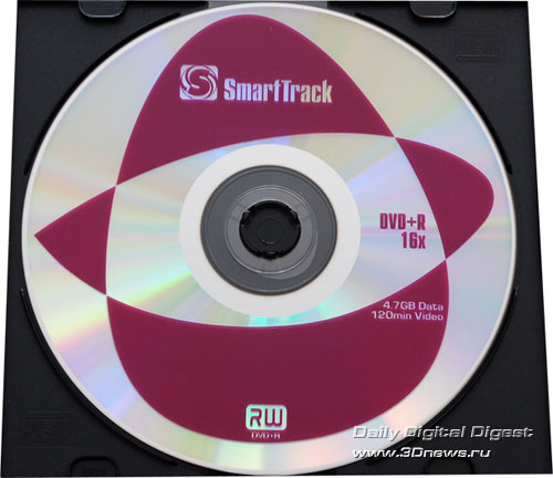 SmartTrack dvd+r 16x