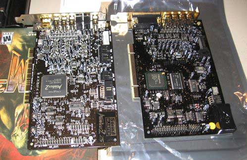 X-Fi Fatality в сравнении с SoundBlaster Audigy 2 ZS
