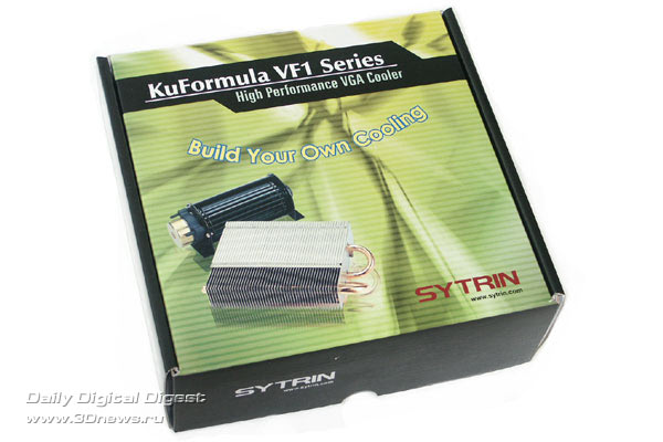  Внешний вид кулера для видеокарт Sytrin KuFormula VF1 Plus упаковка коробка box cover 