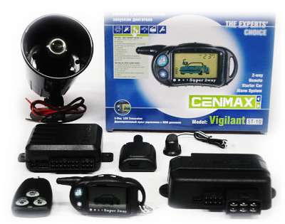Автосигнализация Cenmax Super 2 Way Инструкция